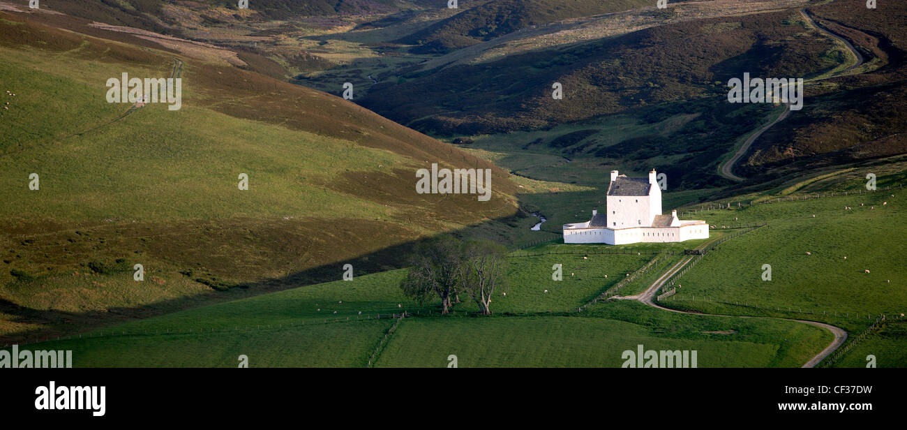 Vue de Corgarff Castle. Banque D'Images