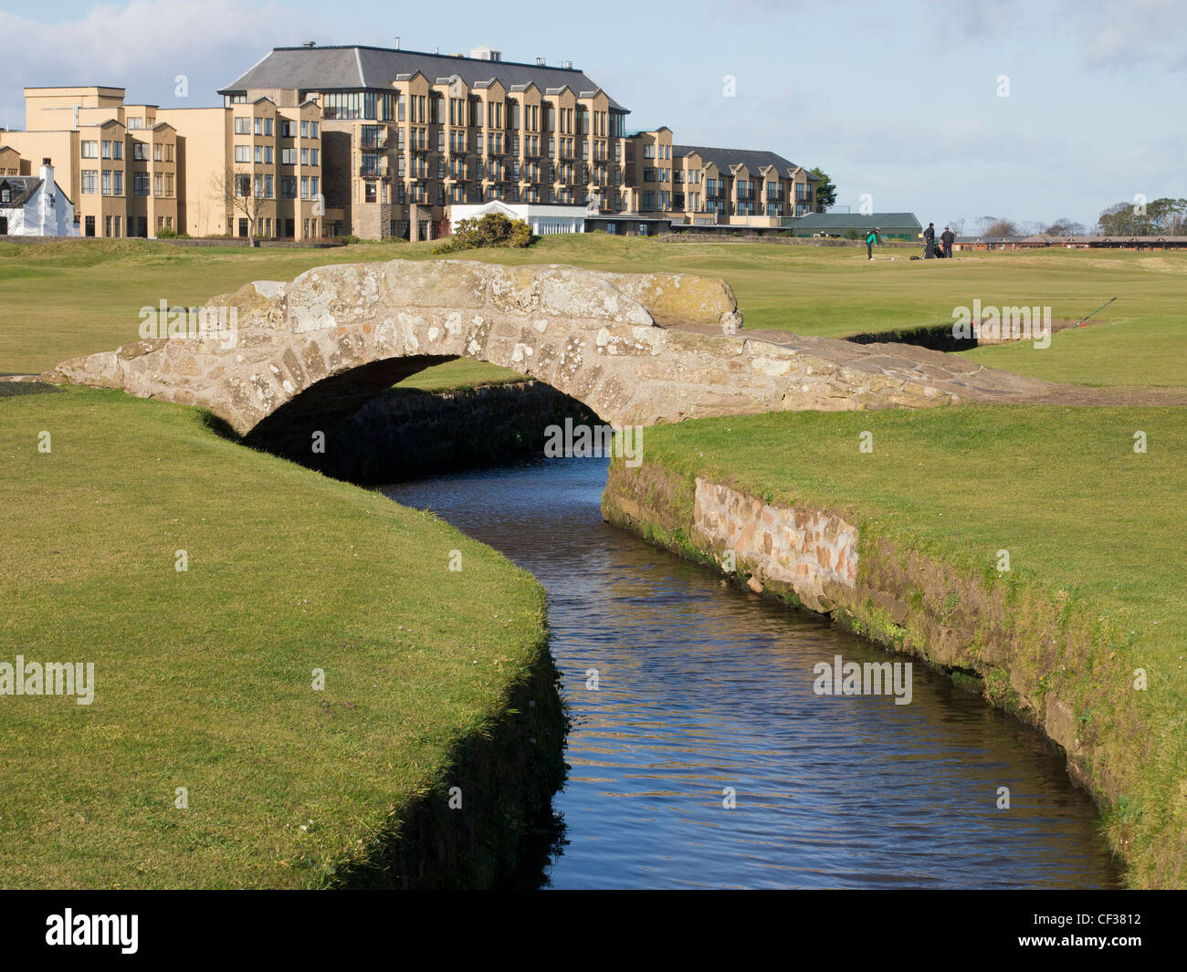 L'Aplenty Poivron Bridge, Old Course, St Andrews Banque D'Images