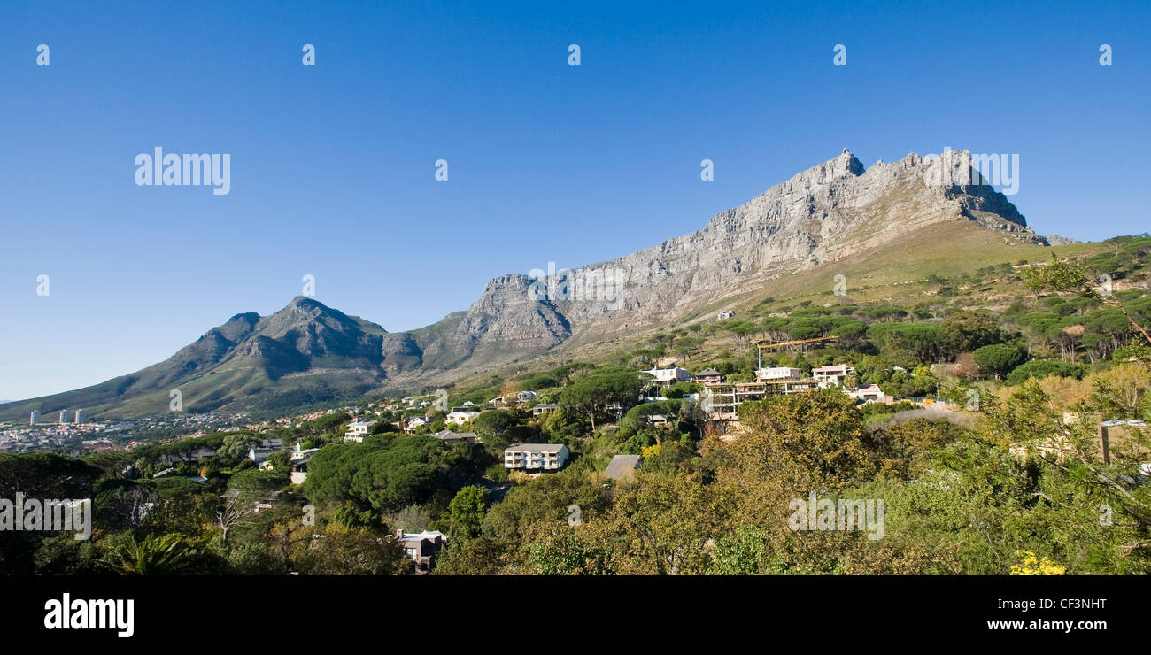 Table Mountain Province de Western Cape Afrique du Sud Banque D'Images