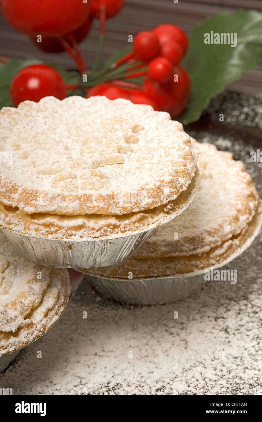 Sweet mince pies. Banque D'Images