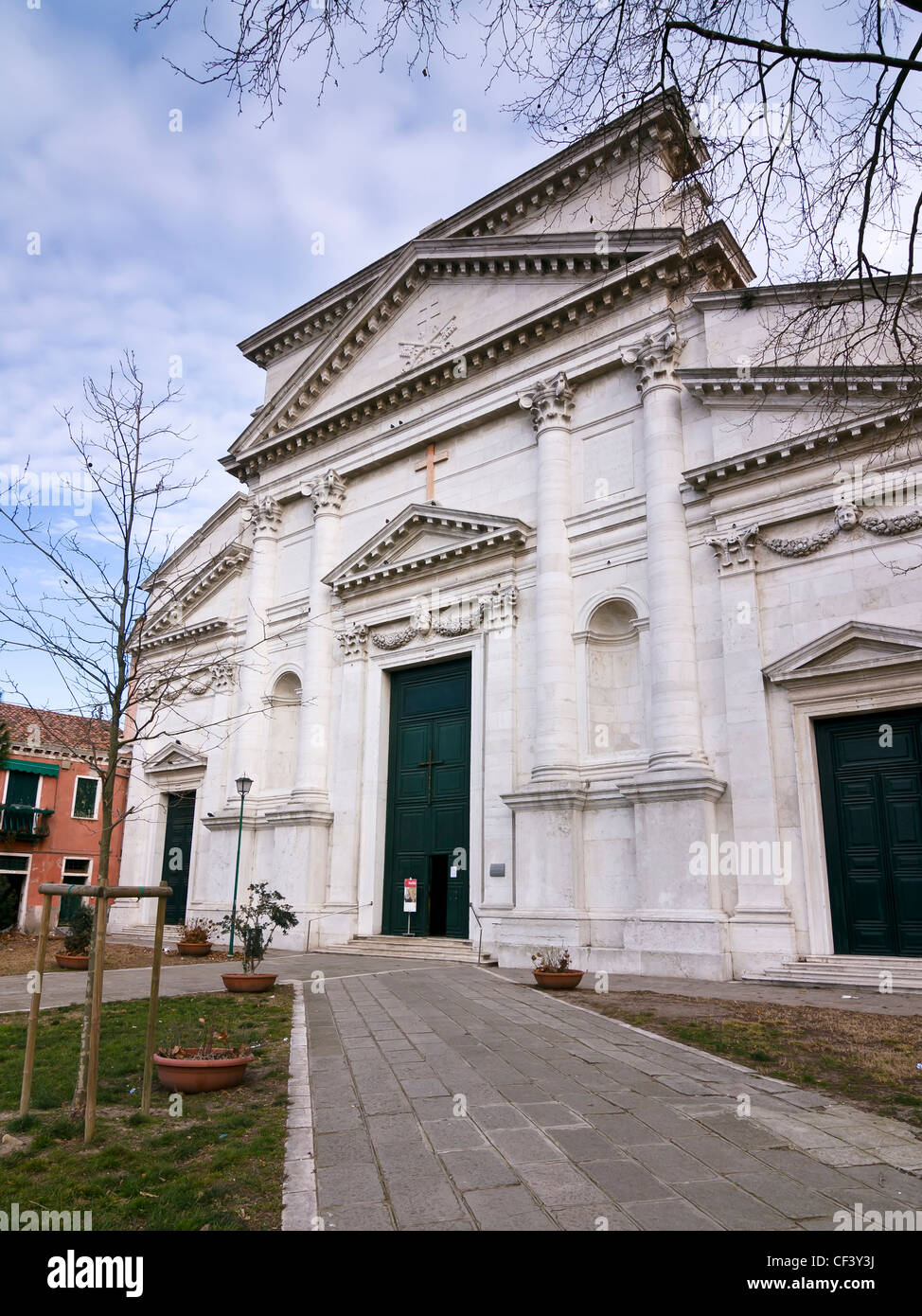Basilique San Pietro di Castello, l'île de San Pietro in Castello - Venise, Venezia, Italie, Europe Banque D'Images