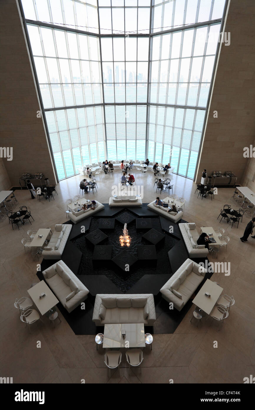 À l'intérieur du Musée d'Art islamique de Doha, Qatar Banque D'Images