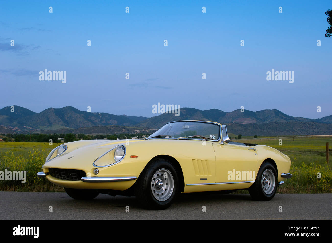 Nart Spyder Ferrari 1967 Banque D'Images