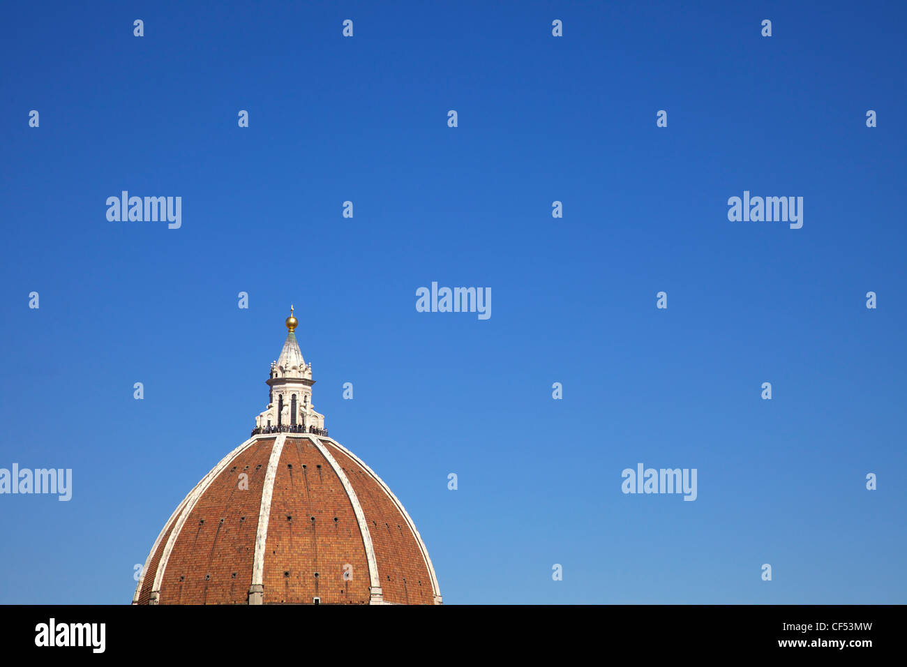 Le dôme de Brunelleschi, Duomo, Florence, Toscane, Italie, Europe Banque D'Images