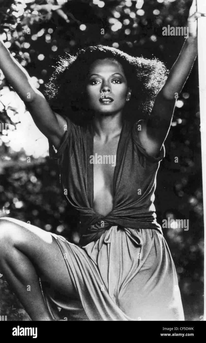 DIANA ROSS photo promotionnelle d'entre nous à propos de singer Banque D'Images