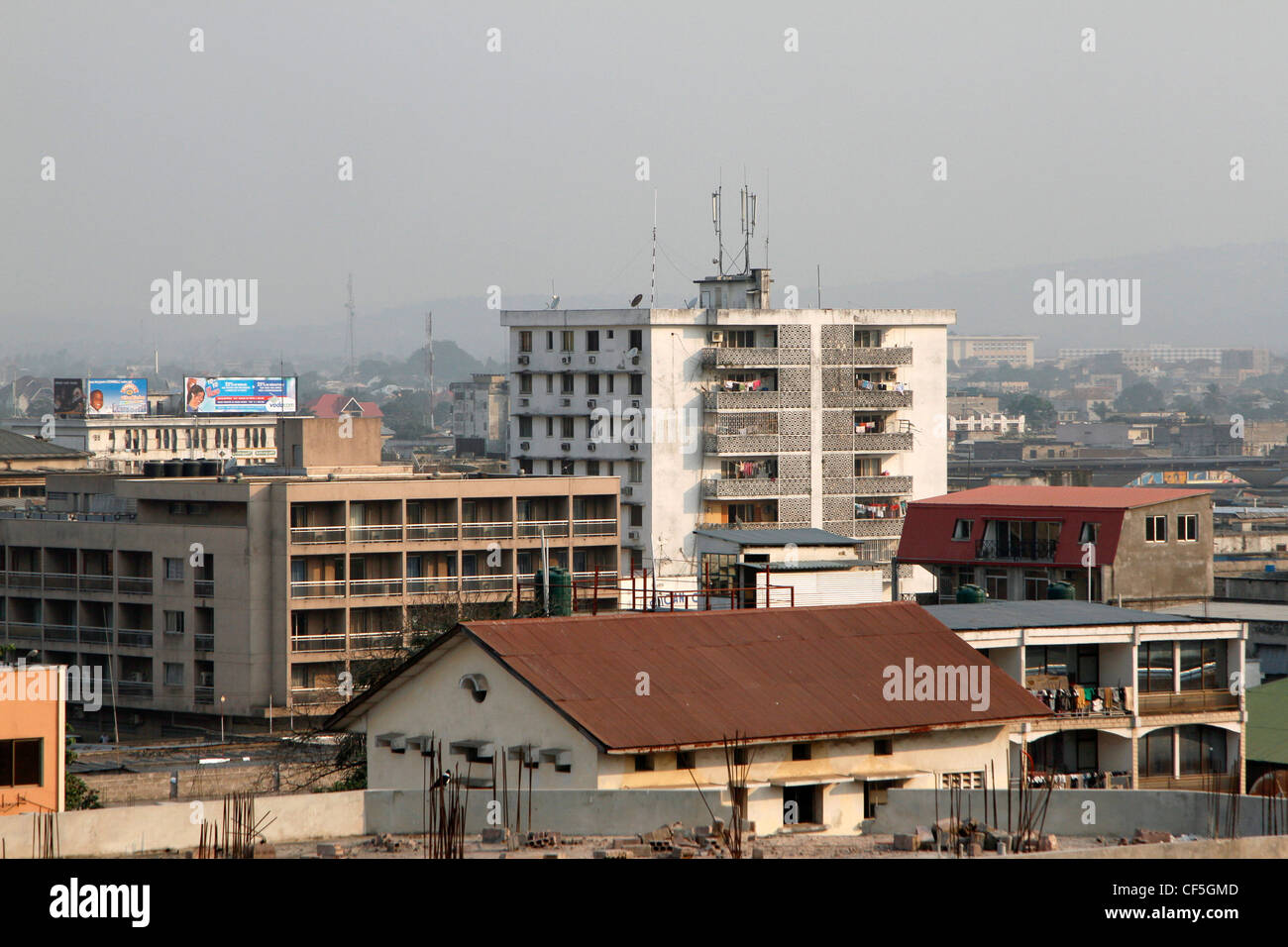 Vues Sur La Capitale Kinshasa Rdc Centre Ville La Ville Kinshasa Republique Democratique Du Congo Photo Stock Alamy