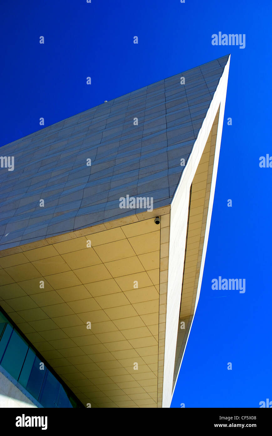 Le nouveau Musée de Liverpool au Pier Head. Banque D'Images
