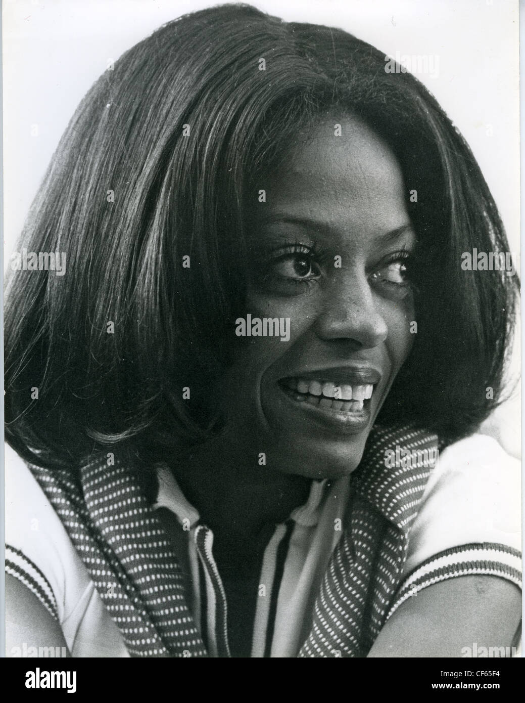 DIANA ROSS le chanteur en 1973. Photo Tony Gale Banque D'Images