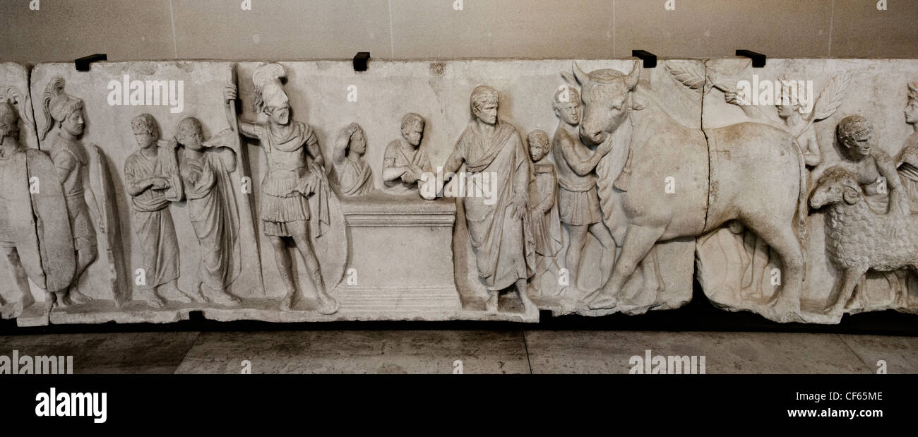 Domitius Ahenobarbus BC 2 Campus Martius Champ Mars Romain Rome Banque D'Images