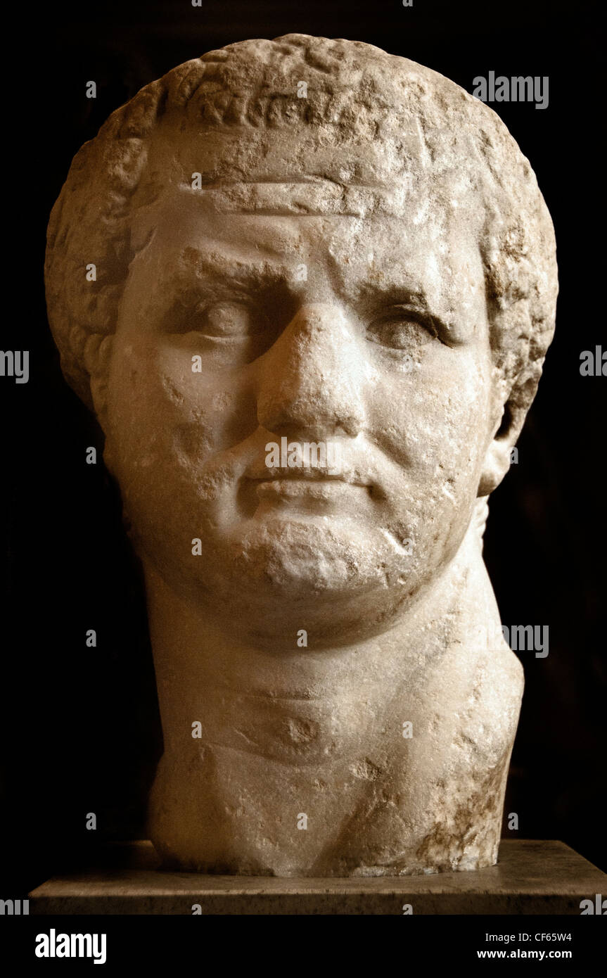 Titus - Titus Flavius Vespasianus Caesar Augustus empereur romain de 79 à 81 Rome Italie Italien AD Banque D'Images