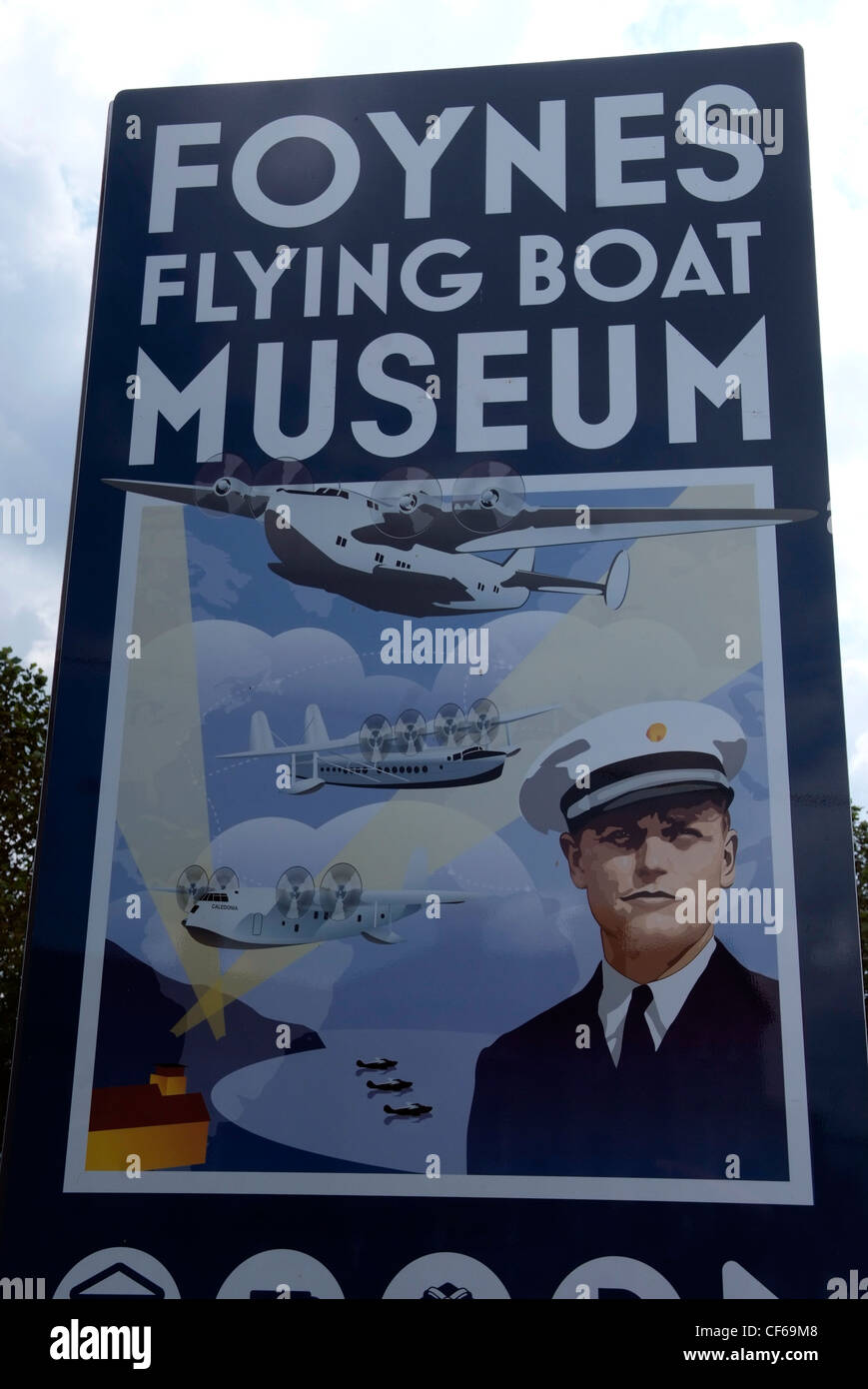 L'Irlande, Limerick, Foynes Flying Boat Museum Banque D'Images