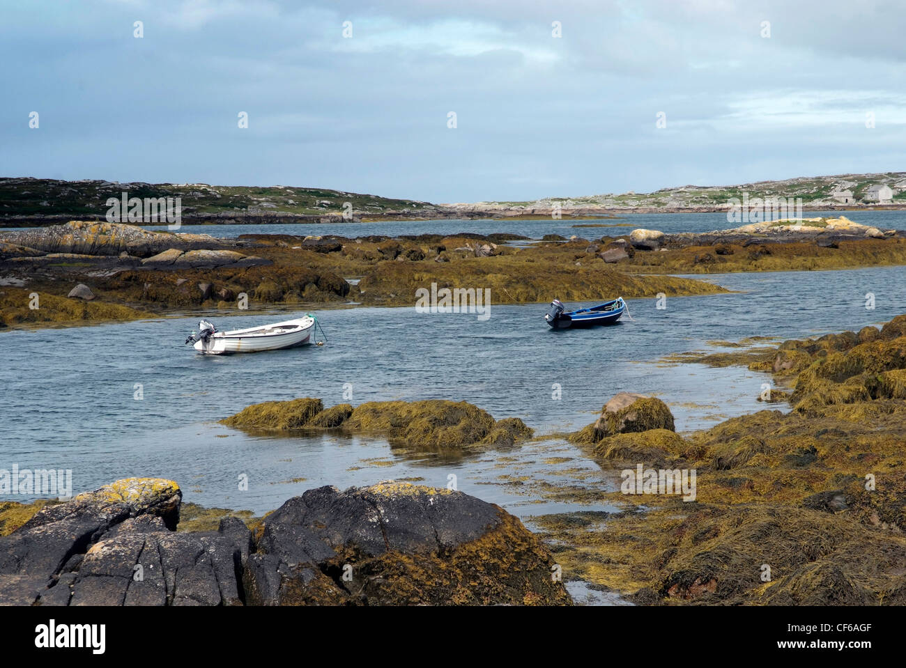 L'Irlande, Galway, le Connemara Gaeltacht, paysage Photo par Glyn Genin Banque D'Images