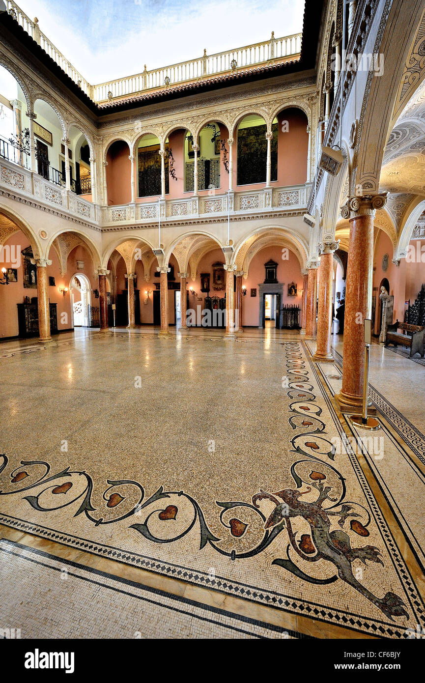 Villa Ephrussi de Rothschild, Saint Jean Cap Ferrat, France. Banque D'Images