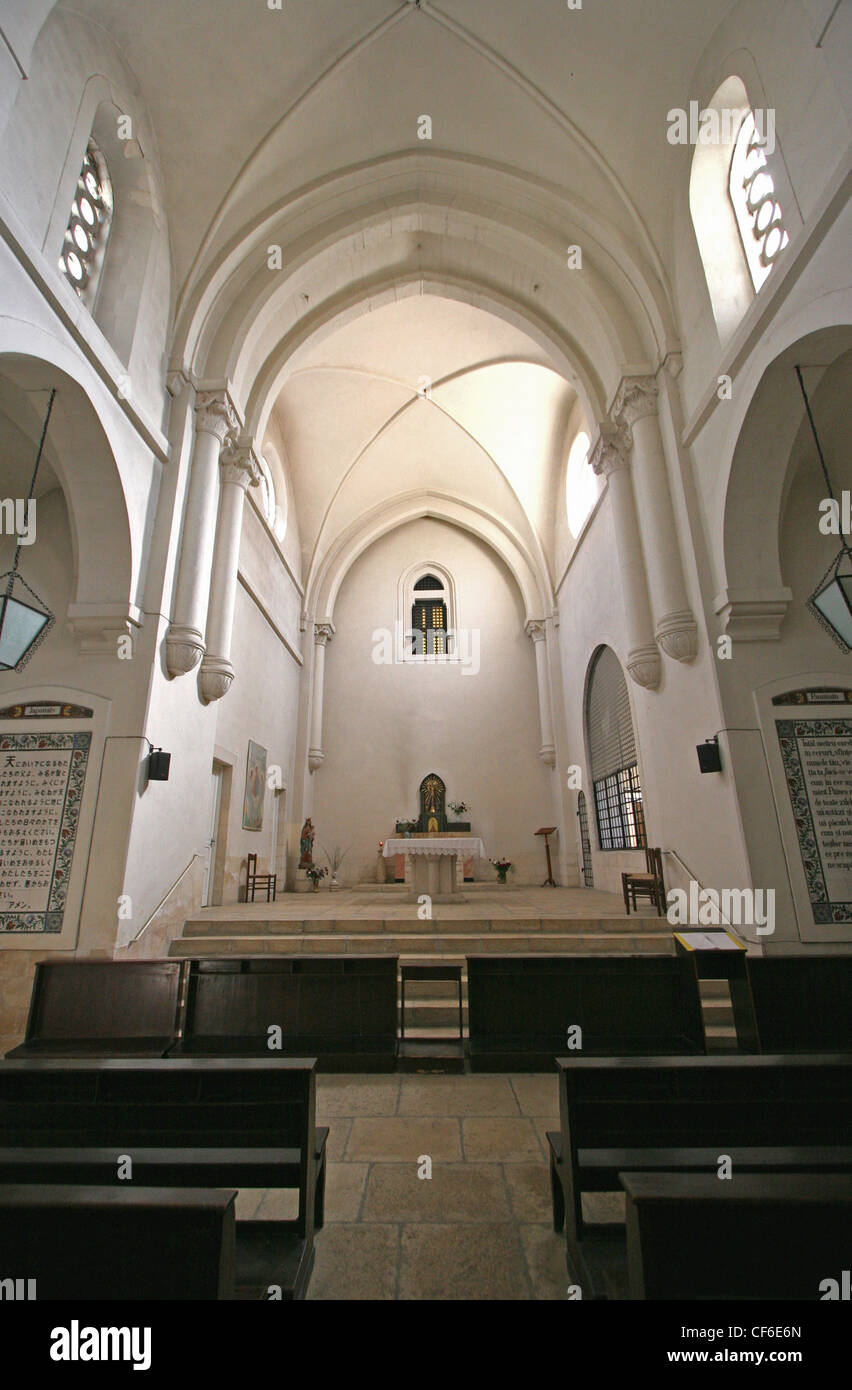 Pater Noster Eglise de Jérusalem, Israël Banque D'Images