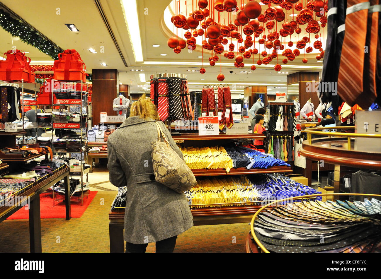 Du grand magasin Macy's, à New York City, USA Banque D'Images