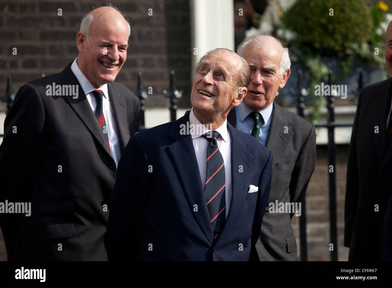 Le prince Philip, duc d'Édimbourg Banque D'Images