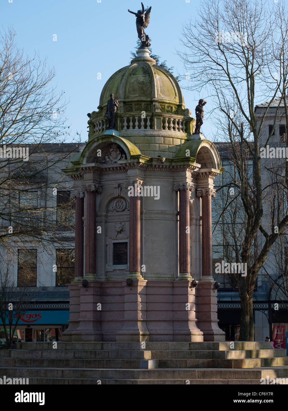John Kay, monument, Bury, Lancashire Banque D'Images