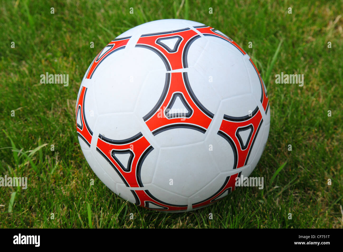 Un ballon de Football Banque D'Images