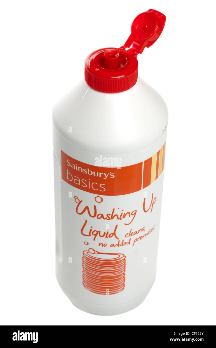 Contenant de lessive liquide Banque D'Images