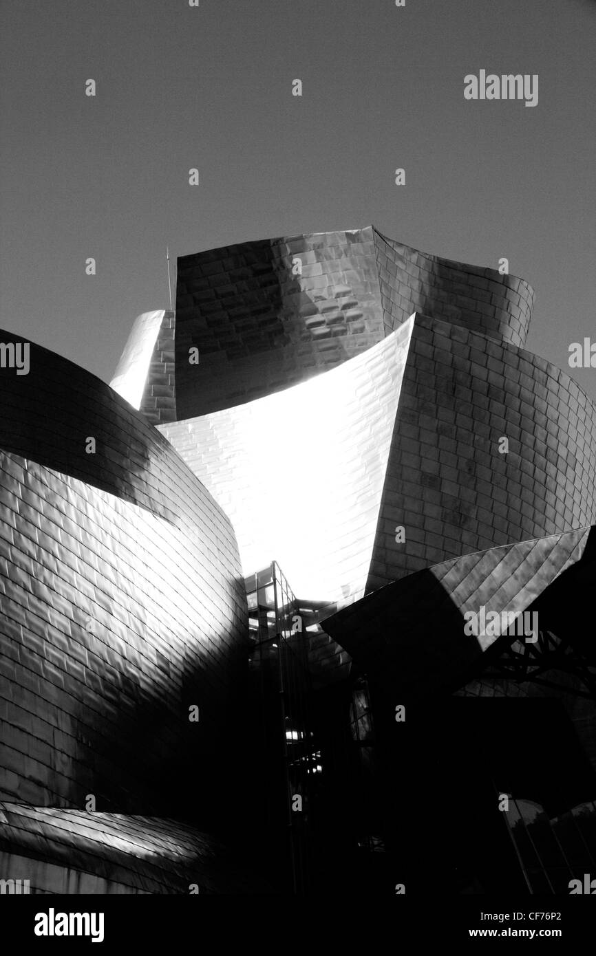 Musée Guggenheim Bilbao espagne Banque D'Images