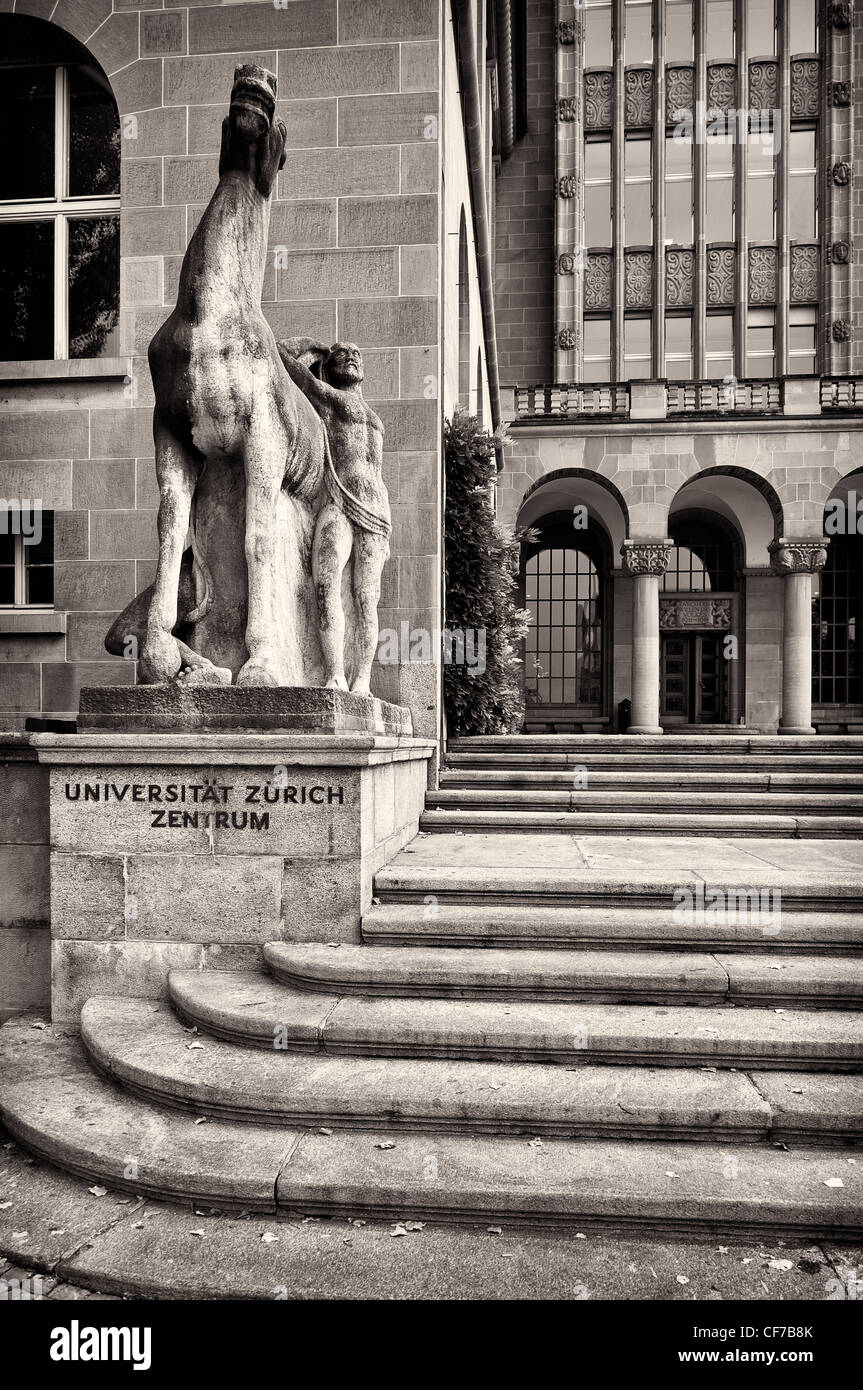 L'Université de Zurich Banque D'Images