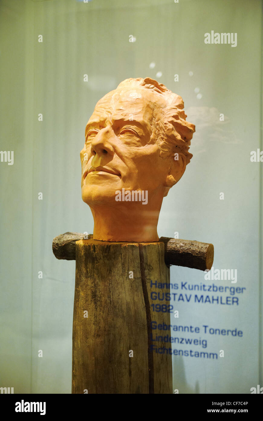 Gustav Mahler, Haus der Musik (Maison de la musique), Vienne, Autriche Banque D'Images