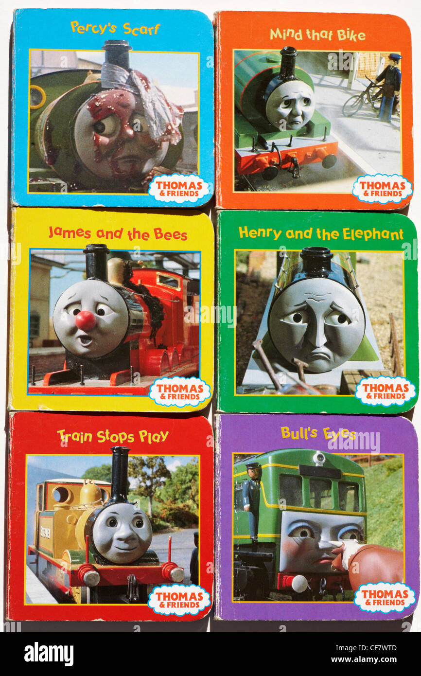 Sélection de Thomas & Friends little books Banque D'Images