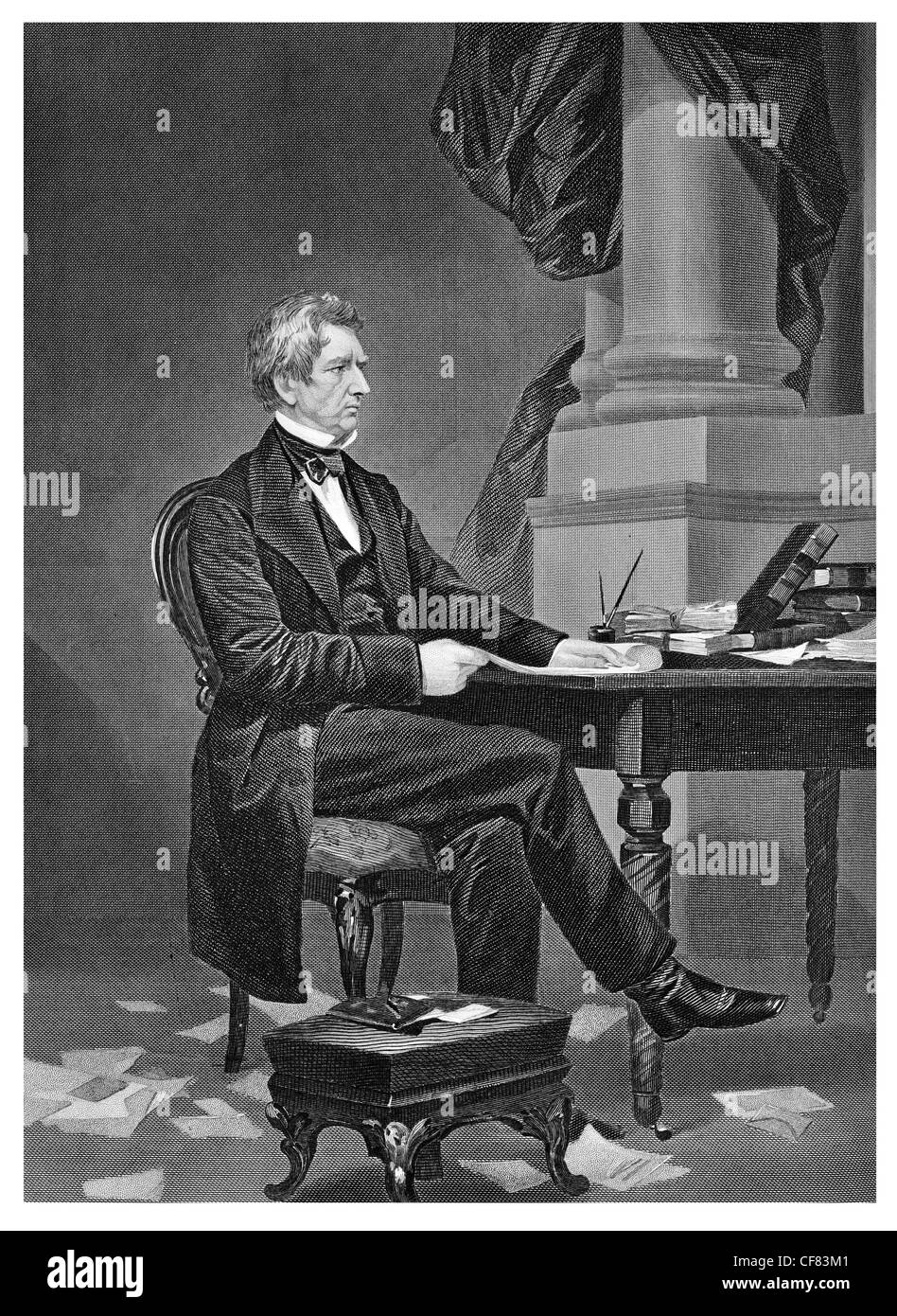 William Henry Seward Alaska Acheter Banque D'Images