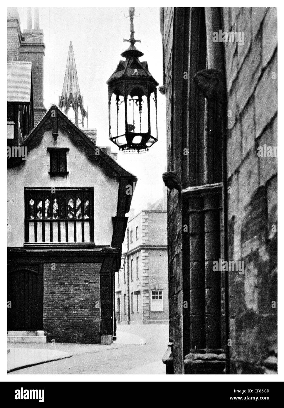 Maison ancienne de Coventry Banque D'Images