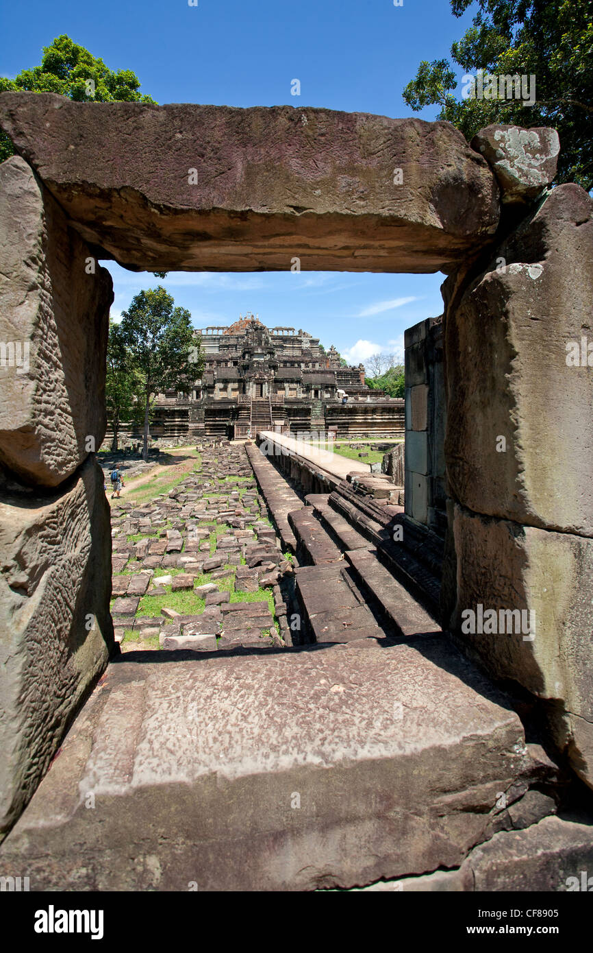 Temple Baphuon. Angkor. Cambodge Banque D'Images
