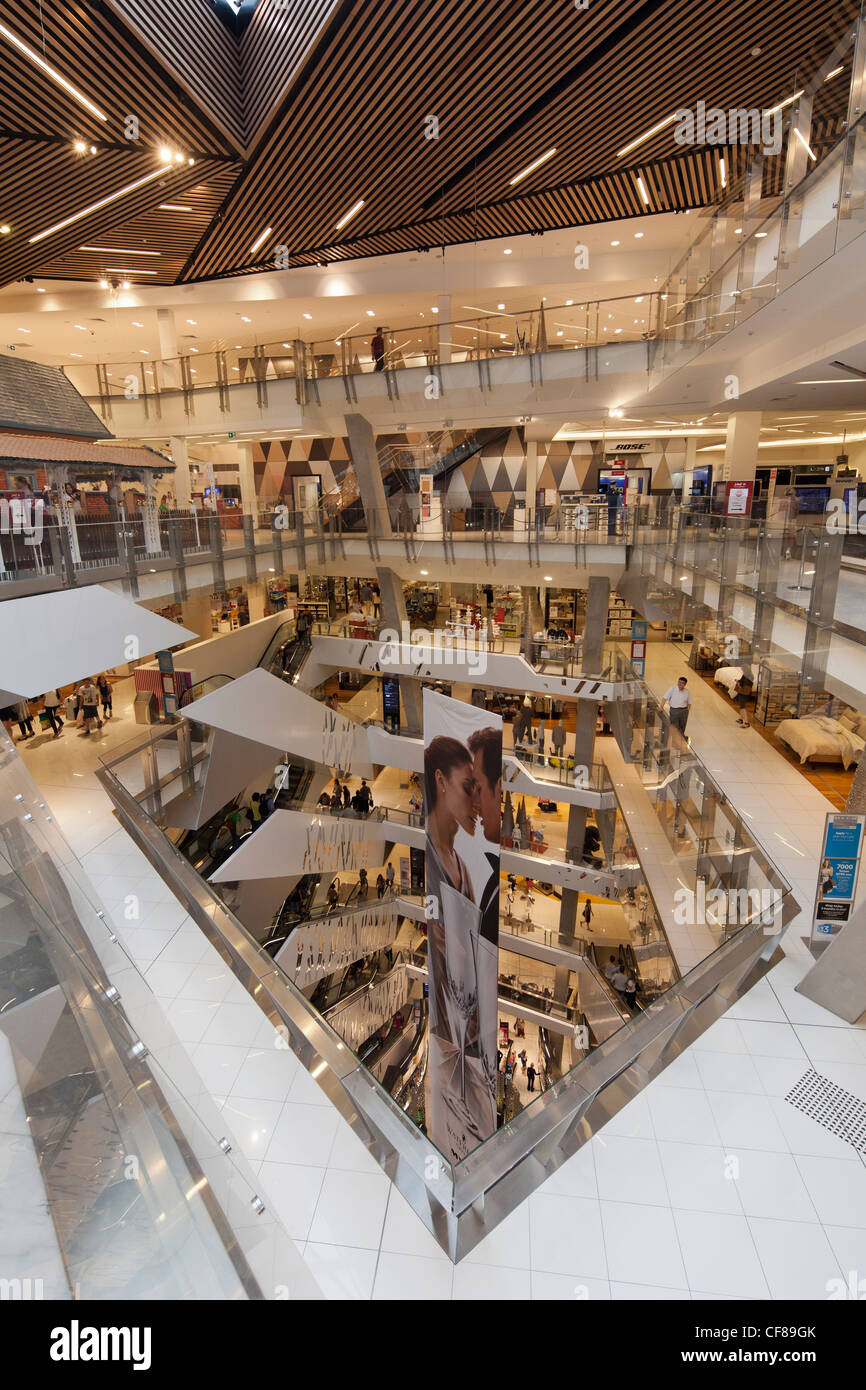 Intérieur de Myer Melbourne flagship store à la Bourke Street Mall, Melbourne, Australie Banque D'Images