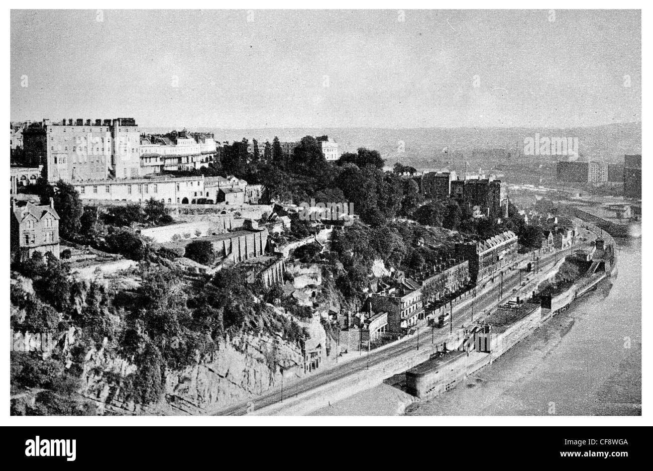 Pont suspendu de Clifton Bristol Avon Gorge Leigh Woods Isambard Kingdom Brunel Somerset du Sud-ouest de l'angleterre Europe Royaume-uni tourisme Banque D'Images