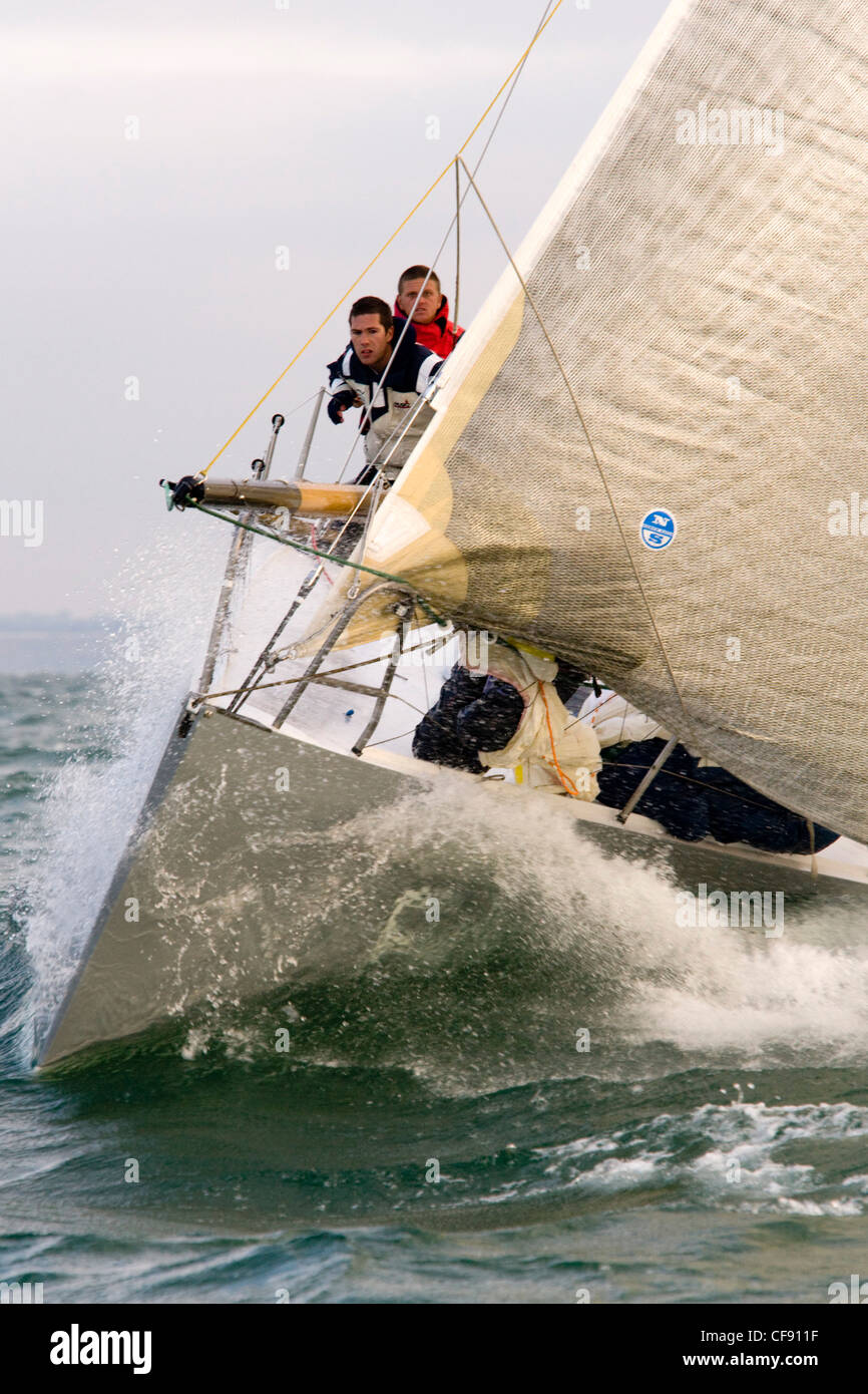 La course de l'Île ronde Banque D'Images