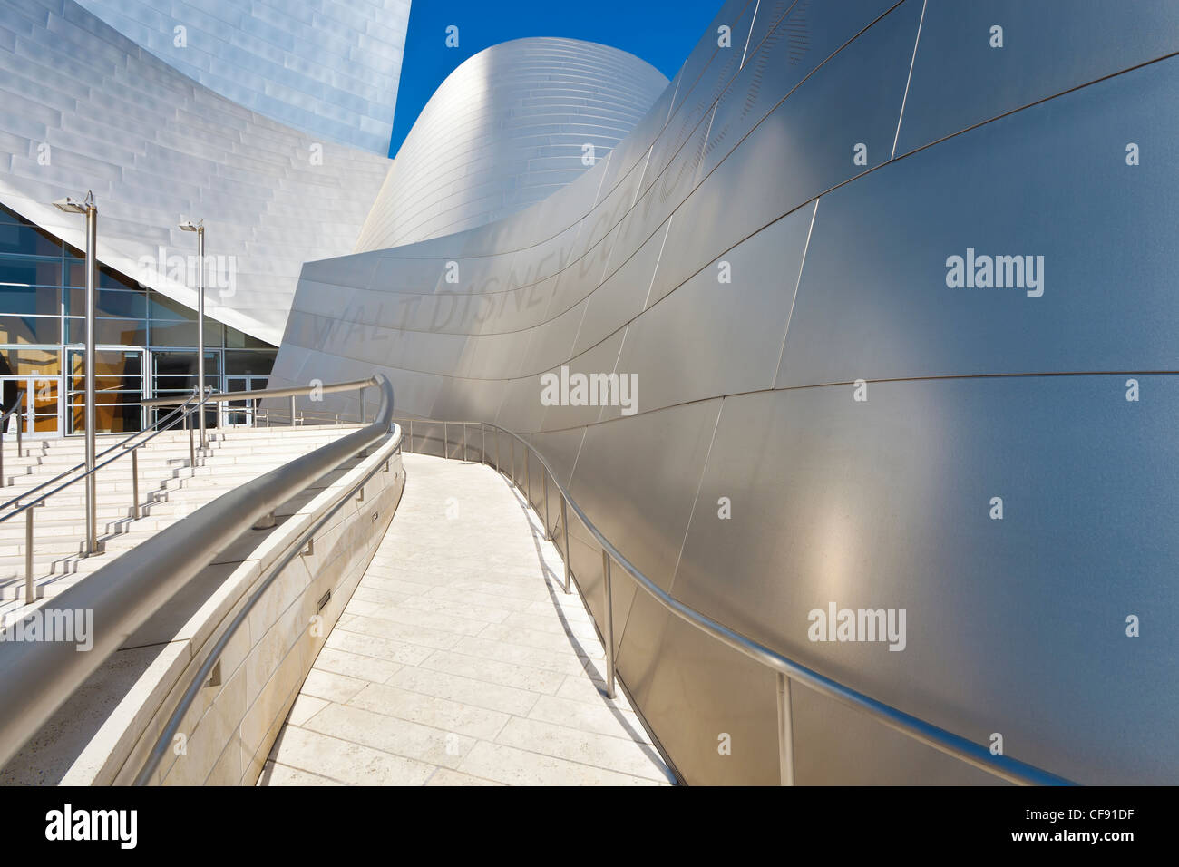 USA, Californie, Los Angeles, Walt Disney Concert Hall Banque D'Images