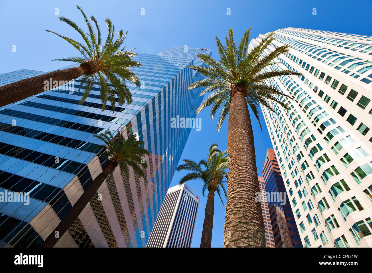 United States, California, Los Angeles, du centre-ville Banque D'Images