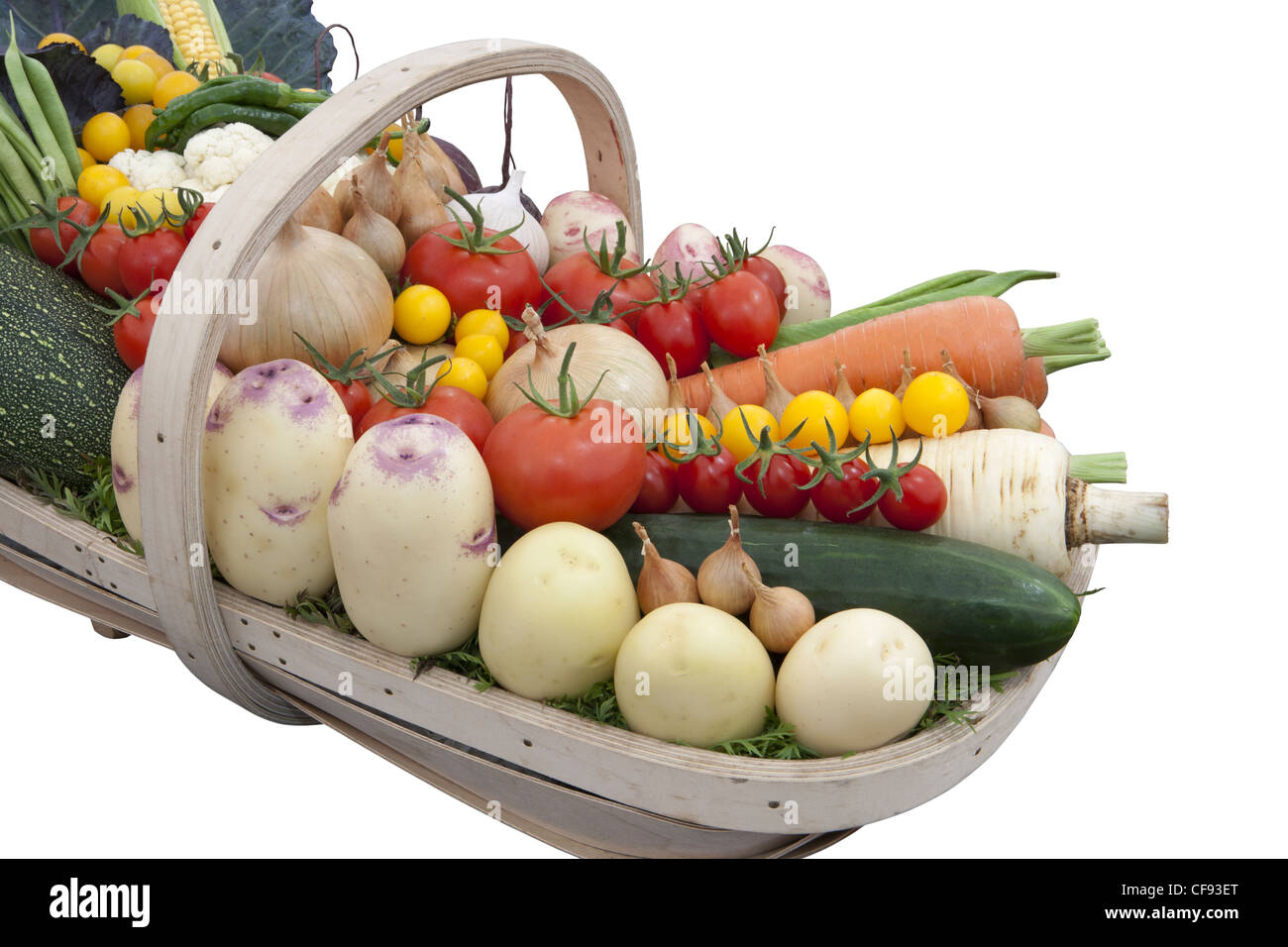 Voir les légumes à l'automne 2011 de Malvern trugg Banque D'Images