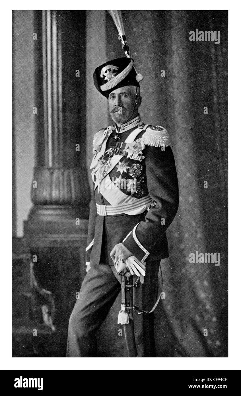 Le Grand-duc Nikolaï Nikolaïevitch Romanov de Russie 1856 1929 général commandant en chef russe Banque D'Images