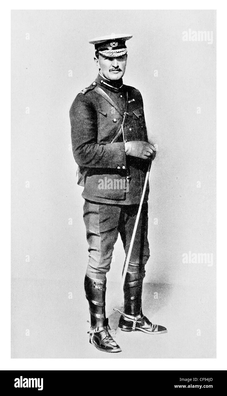 Le Maréchal Edmund Henry Hynman Allenby, 1er vicomte Allenby GCB, GCMG, GCVO (23 avril 1861 - 14 mai 1936) Banque D'Images