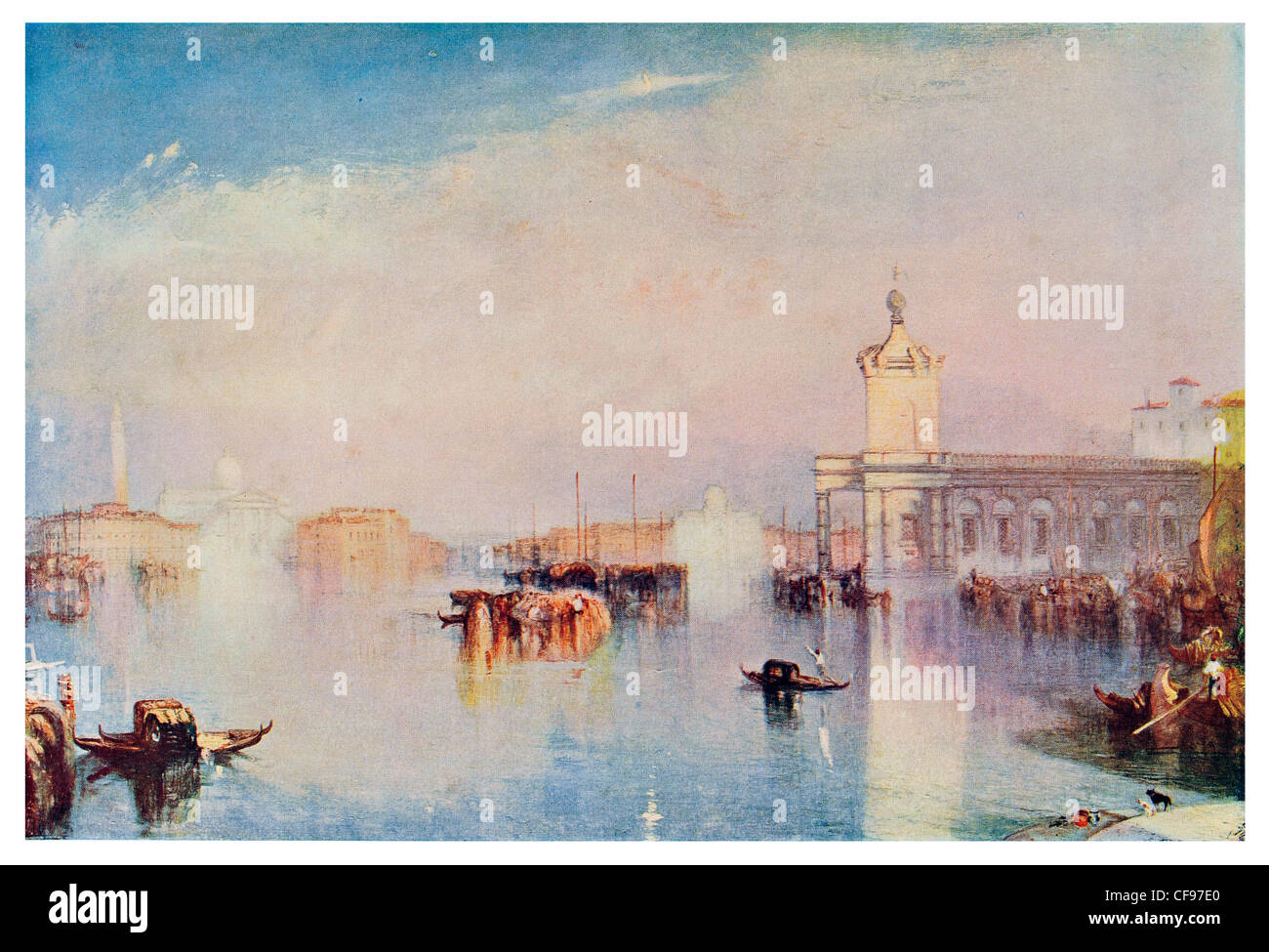 La Venise Giudecca par J M W Turner Banque D'Images