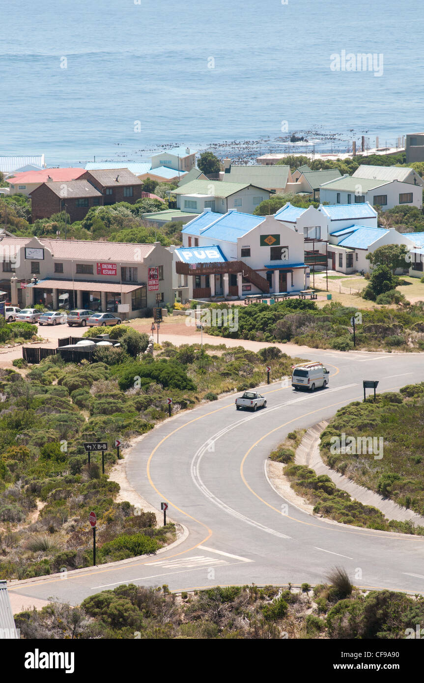 Rooi Els une petite station balnéaire dans le Western Cape Afrique du Sud Banque D'Images