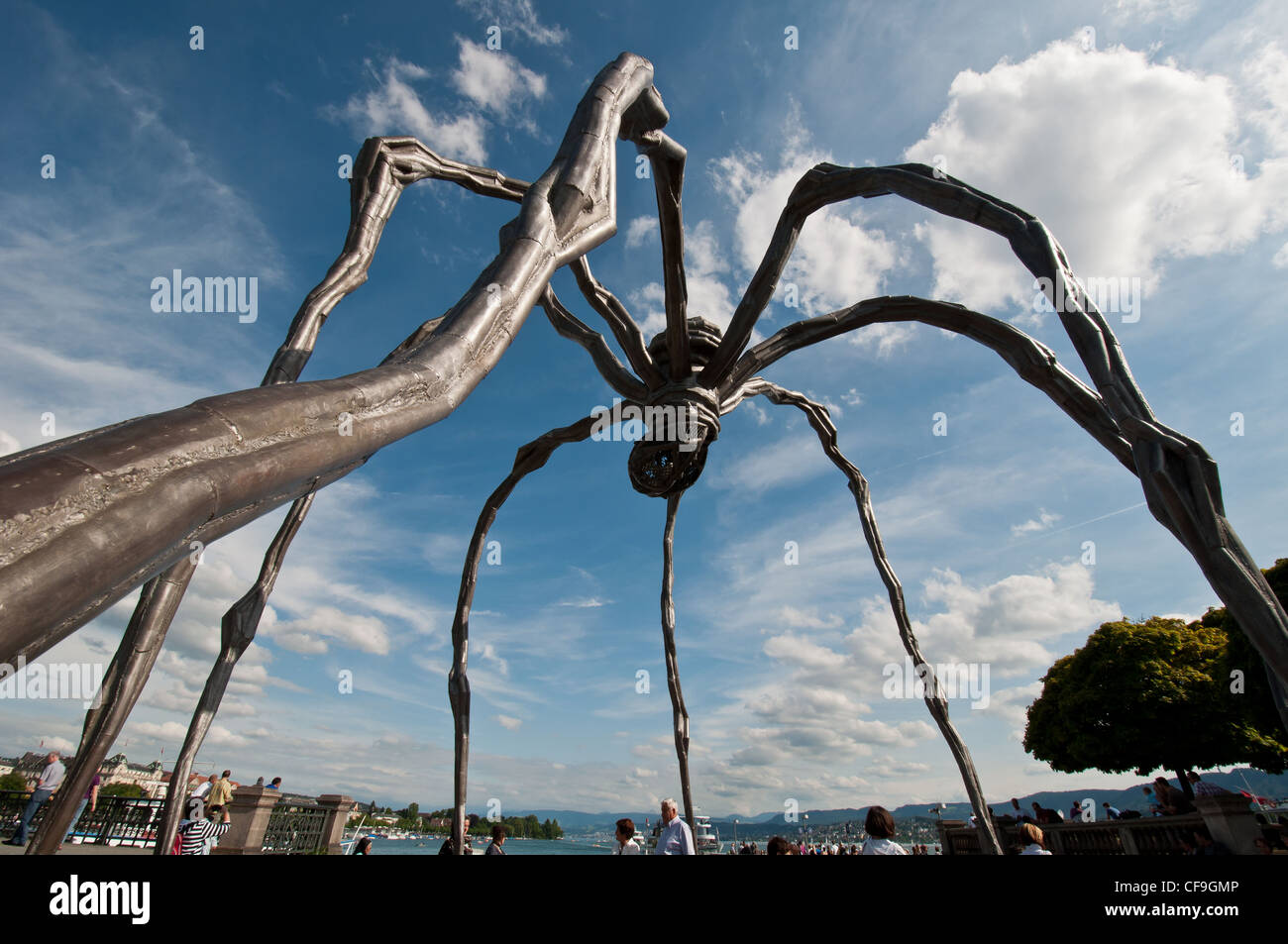 Maman, par l'artiste français Louise Bourgeois. Banque D'Images