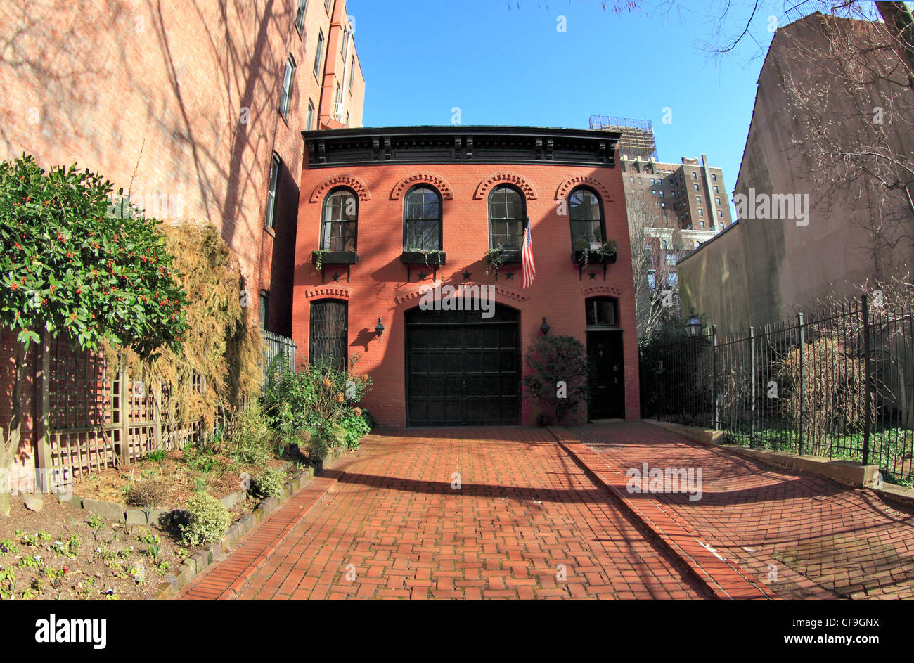 Appartements Brownstone sur Willow St Brooklyn Heights New York City Banque D'Images