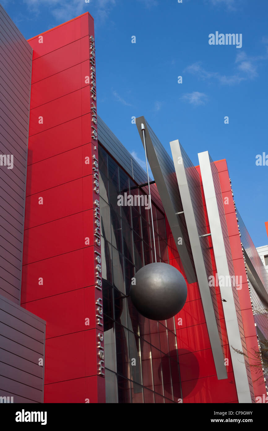 Le nouveau bâtiment du centre du cinéma israélien La Cinémathèque de Tel Aviv ISRAËL Banque D'Images