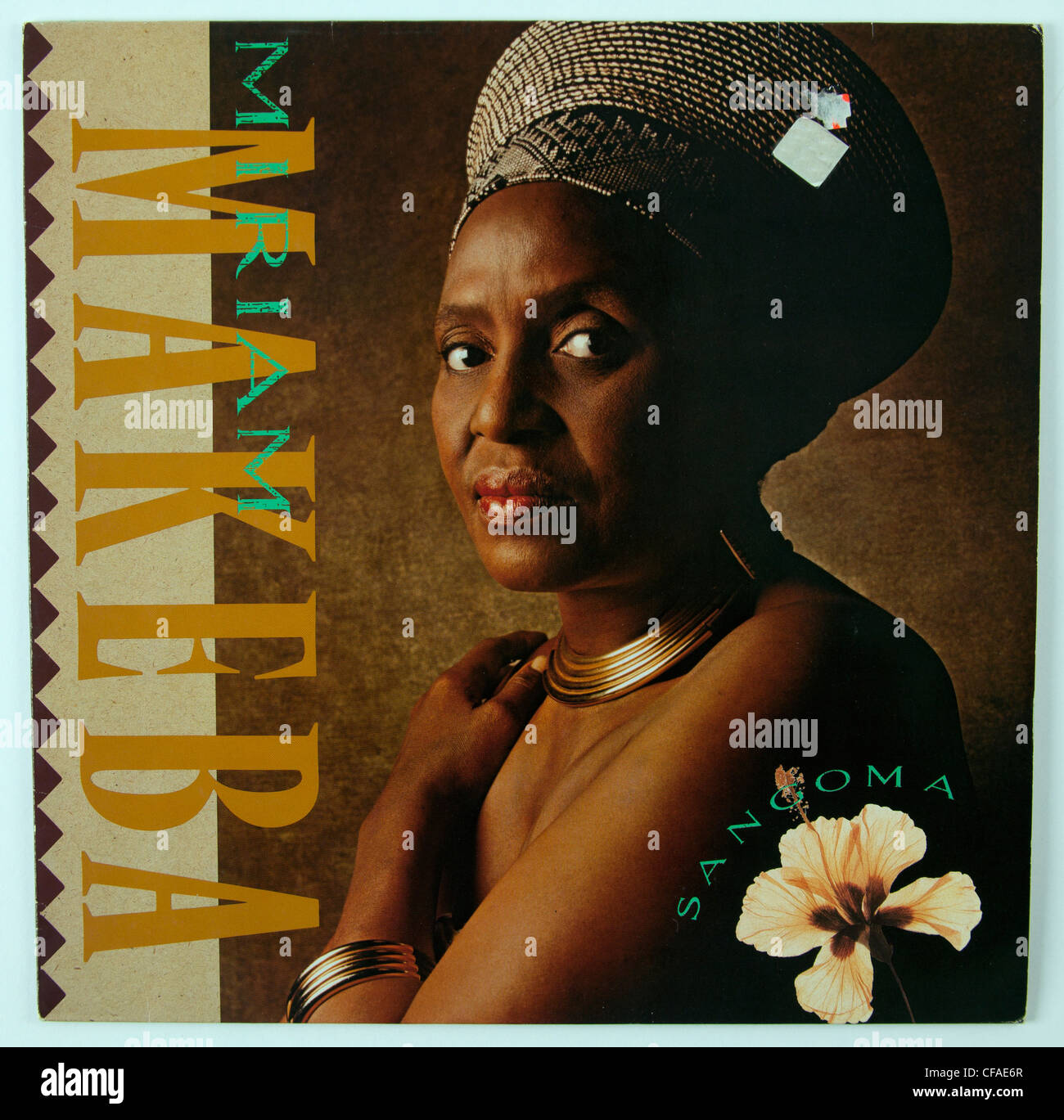 Miriam Makeba, Sangoma album Banque D'Images