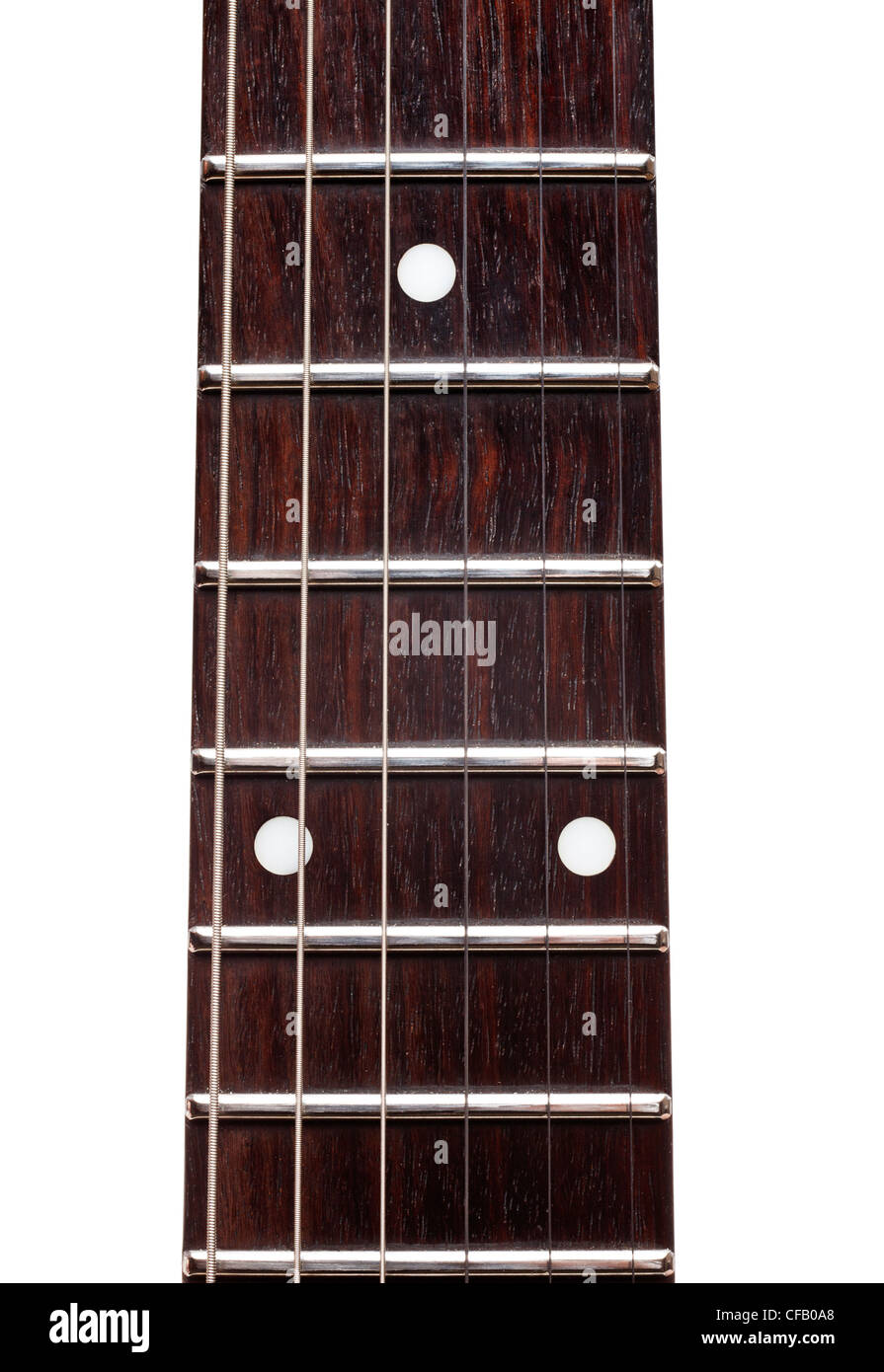Conseil frette de guitare Photo Stock - Alamy