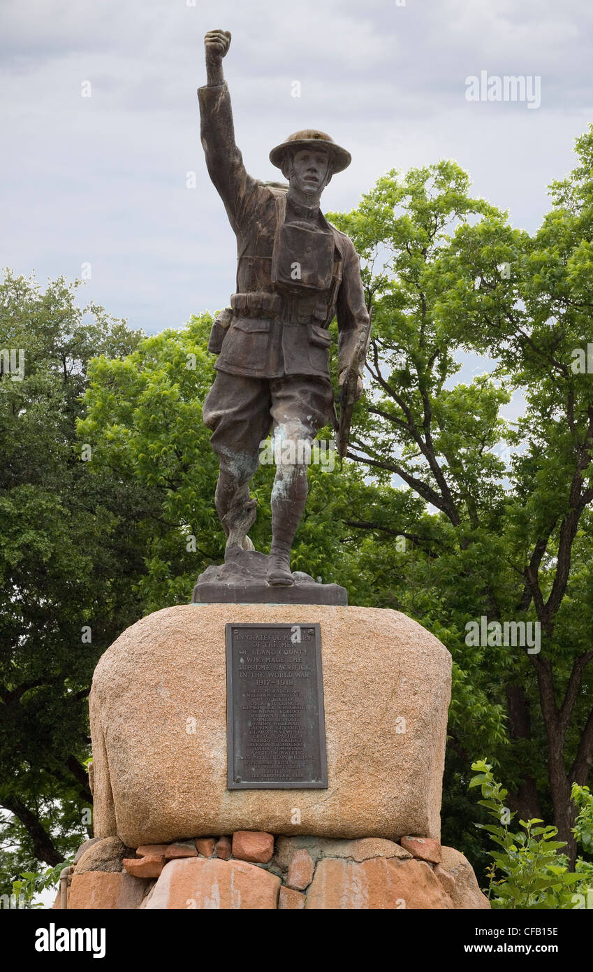 World War 1 Statue Banque D'Images