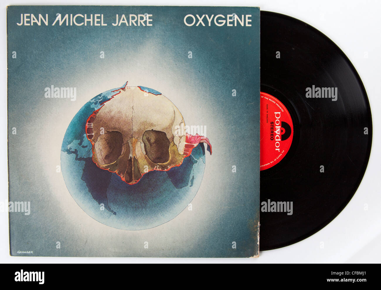 Jean Michel Jarre, l'album oxygene Photo Stock - Alamy