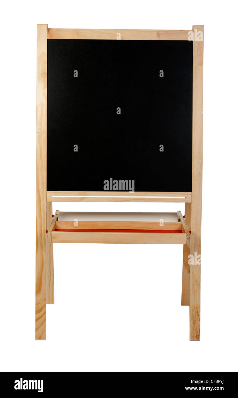 Conseil de dessins d'enfants sur un fond blanc Banque D'Images