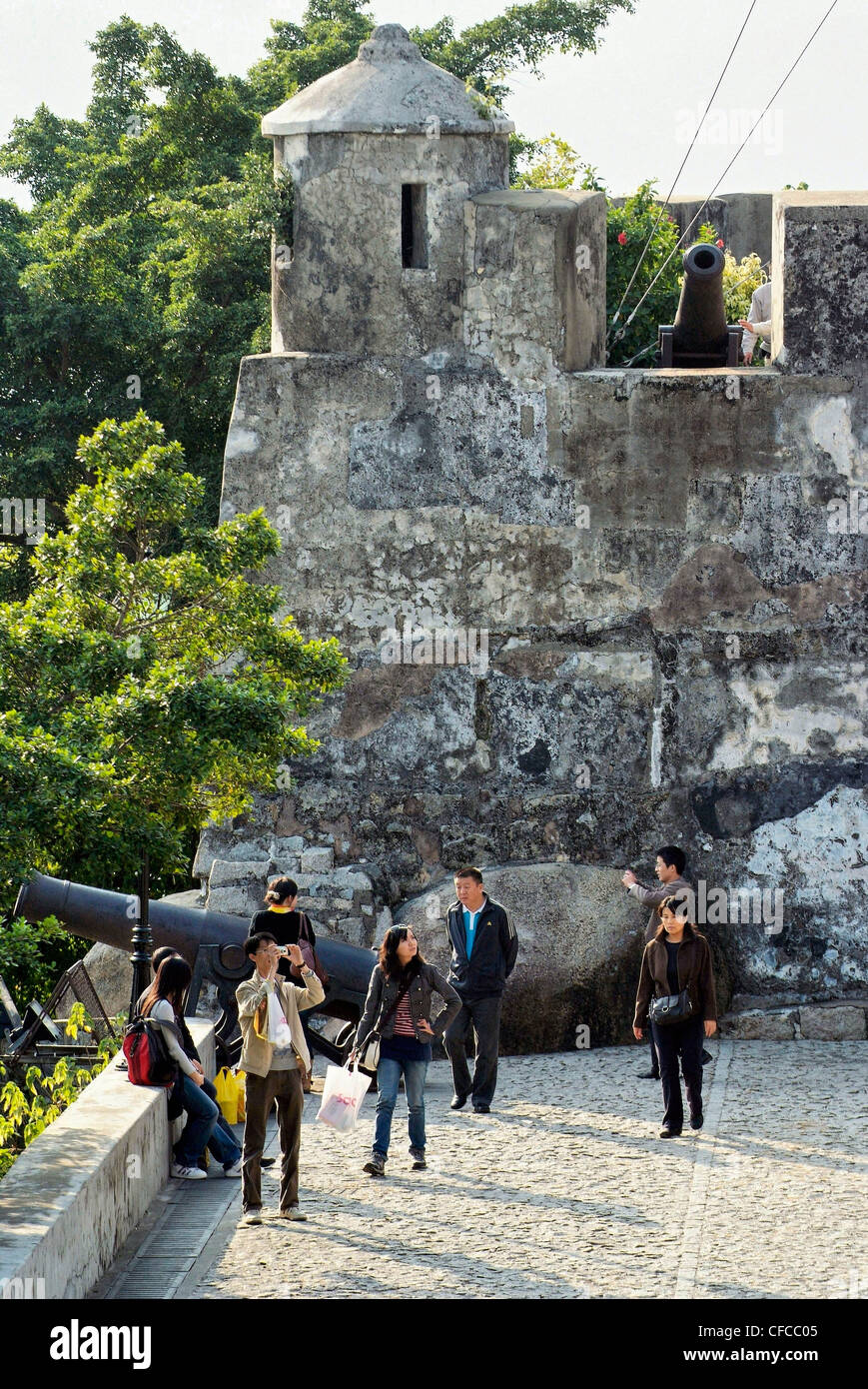 Chine Macao Fortaleza do Monte (Portugais pour le mont forteresse) Banque D'Images