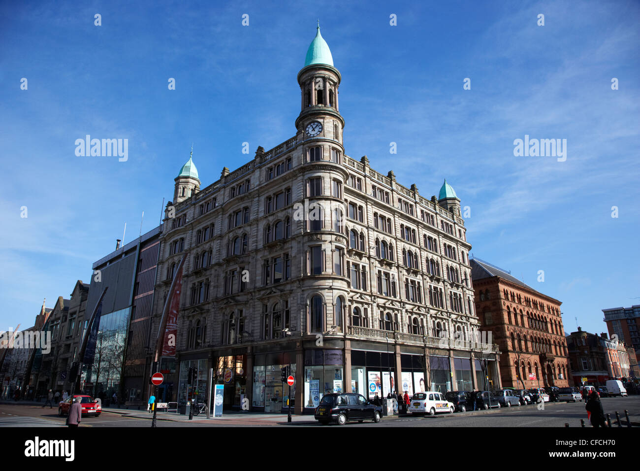 Ancien Robinson et cleaver's Royal Irish , magasin entrepôt donegall place Belfast Irlande du Nord UK Banque D'Images